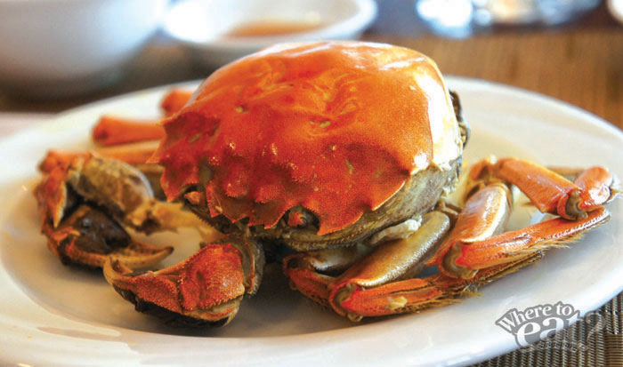 Baked Hairy Crab with Shao Xing Chinese Wine