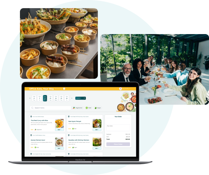 Personalized Portal | Bento Delivery Singapore | WhyQ