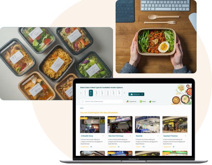 Customize meal program | Bento Delivery Singapore | WhyQ