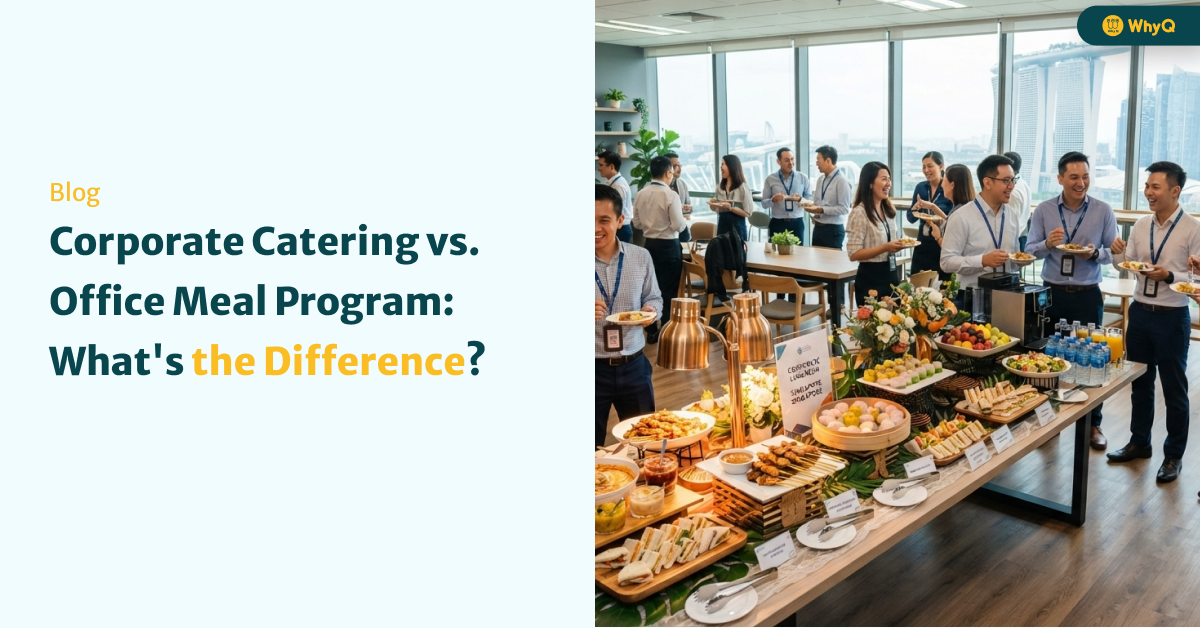 Corporate Catering vs. Office Meal Program: What's the Difference?