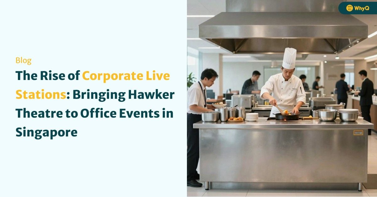 Corporate Live Stations for Singapore Office Events