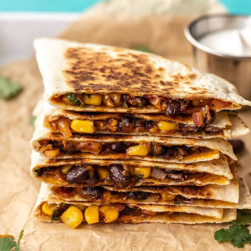 Corn & Black Bean Quesadilla