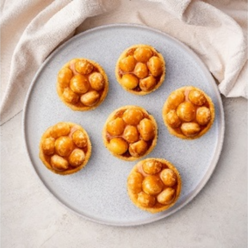 Mini Macadamia Nut Baked Tart (10 pieces)