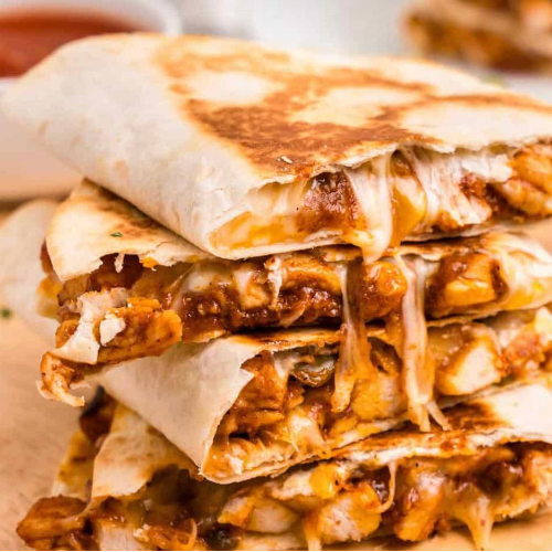 Sous Vide Chicken Breast Quesadilla