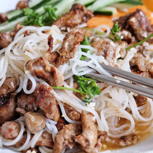 Grill Pork & Spring Roll Vermicelli