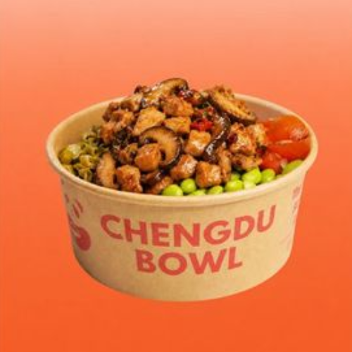 Sautéed Chicken with Mushrooms Bowl