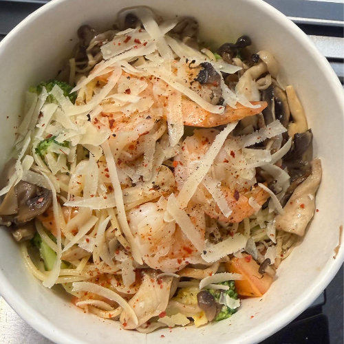 Prawn Aglio Olio