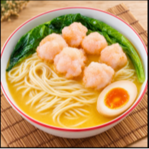 Golden Broth Shrimp Ball Noodles