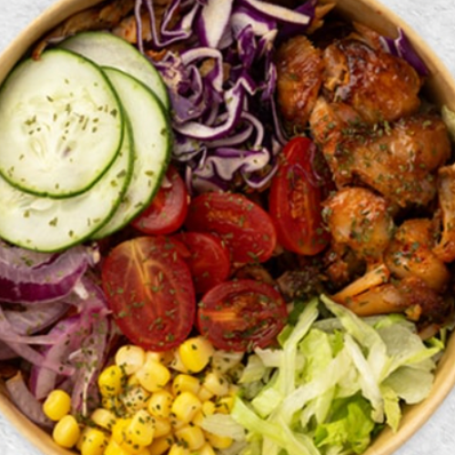 Salad Bowl [Falafel] (Kebab King - Oxley Tower)