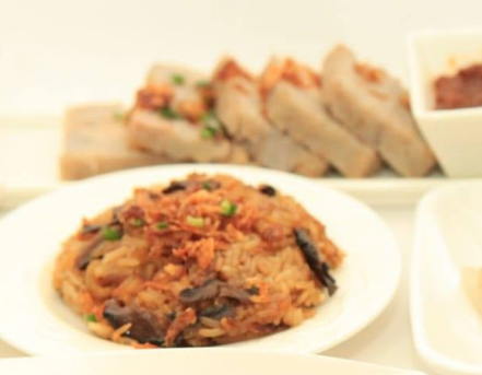 Glutinous Rice + Yam Cake