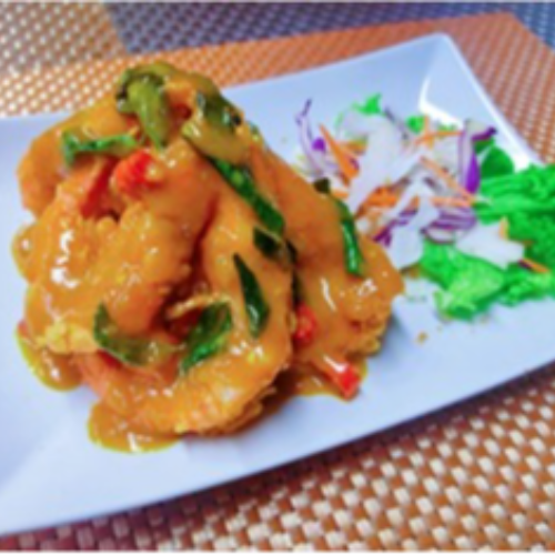 Salted Egg Prawn