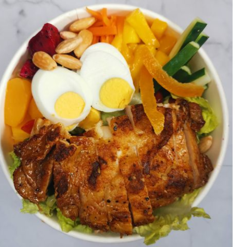 Roasted Chicken Green Bowl