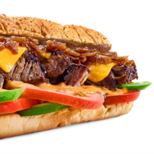 BBQ smoky Beef Brisket (6inch Sub)