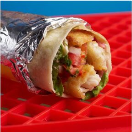 Baja-Style Crispy Fish Burrito