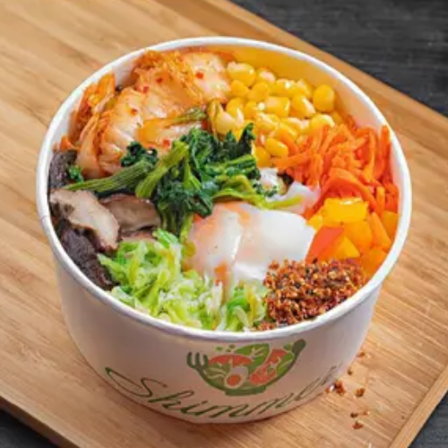 Mushroom Bibimbap