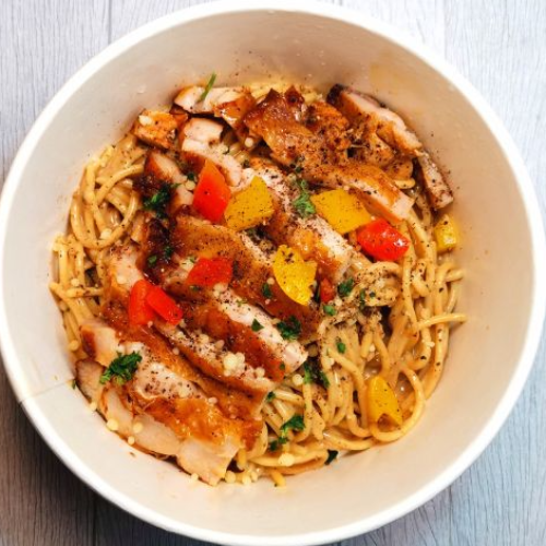 Creamy Pepper Chicken Pasta