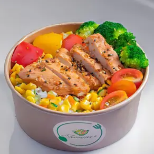 Chicken Breast Poke Bowl