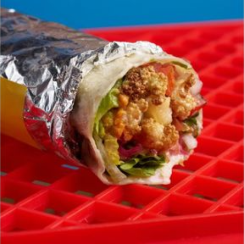 Fire-Roasted Cauliflower & Halloumi Burrito