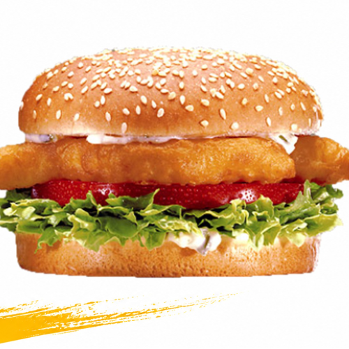 Carl's Catch Fish Burger 