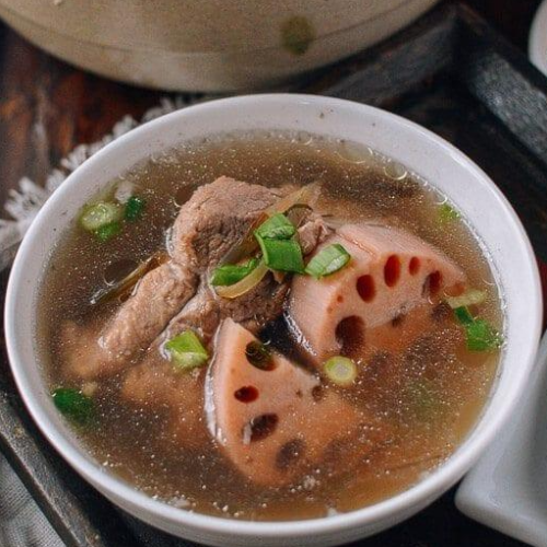 Lotus Root w/ Pork Ribs Soup