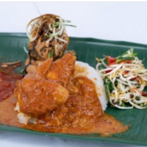 Rendang Chicken Set