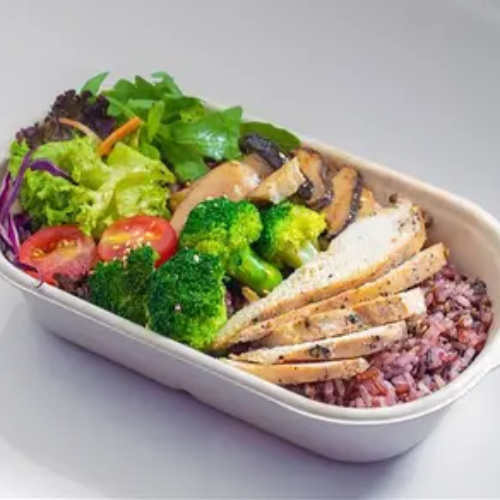 Black Pepper Chicken Breast Bento