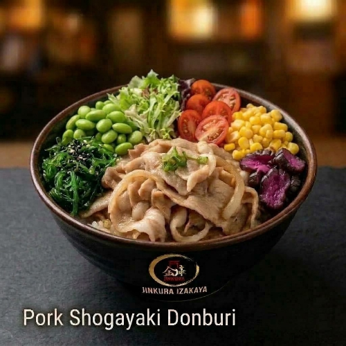 Pork Shogayaki Donburi