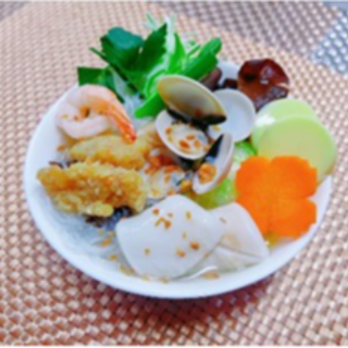 Clear Soup with Tofu & Vermicelli (Seafood/ Chicken/ Pork)