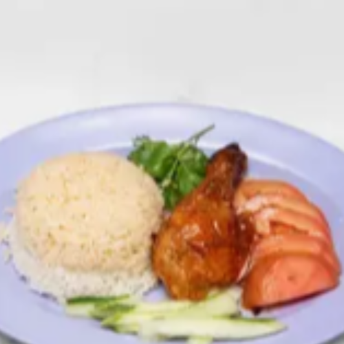 Roasted Chicken Drumstick Rice