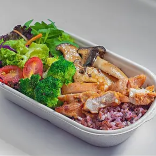 Honey Roasted Chicken Drumstick Bento
