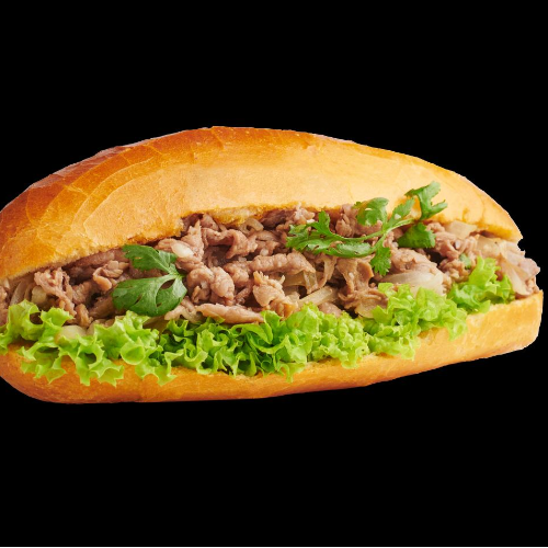 Stir-Fried Beef  Banh Mi