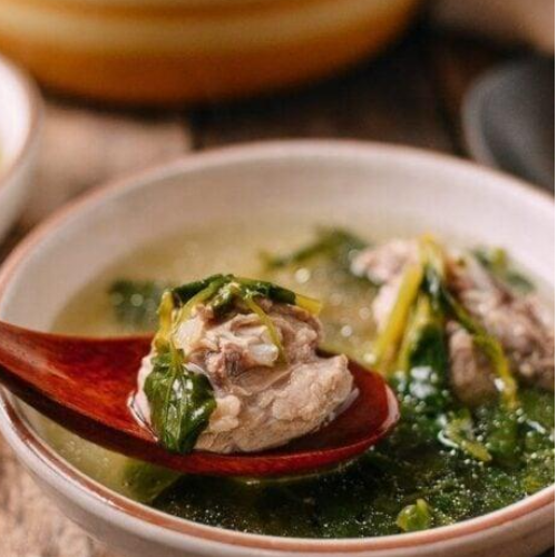 Watercress w/ Pork Ribs Soup