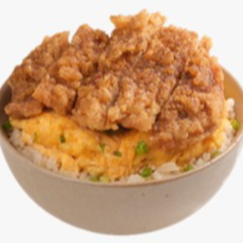 Chicken Cutlet Egg Rice 