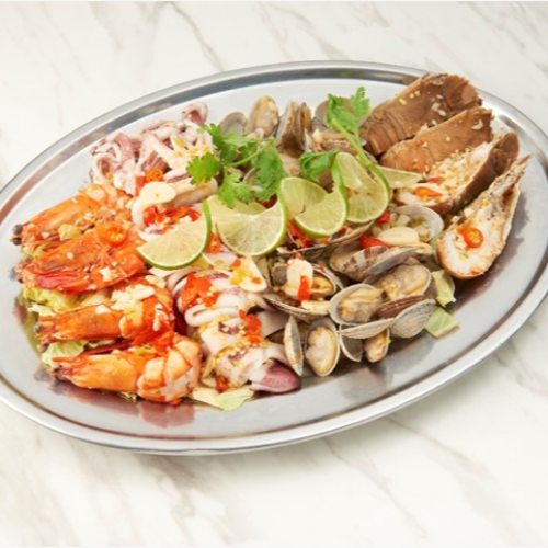 Seafood Combo (Crayfish, Prawn, Lala & Squid)