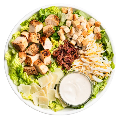 Hail Caesar with Roasted Chicken Wrap