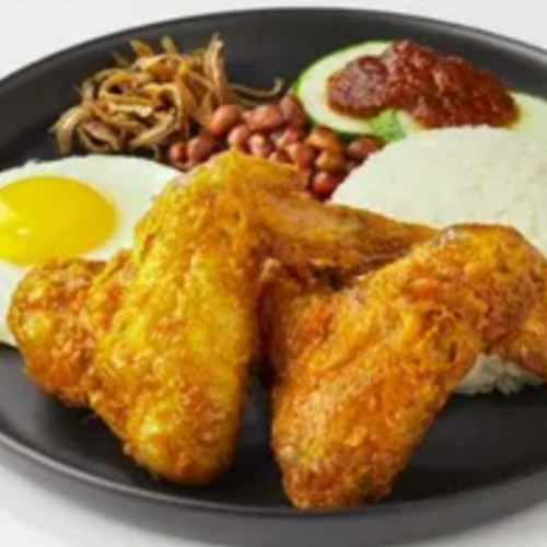 Nasi Lemak Double Wing Set