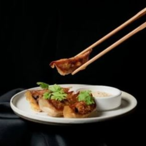 Vegetarian Pan Fried Veggie Mandu Tray (30pcs) 