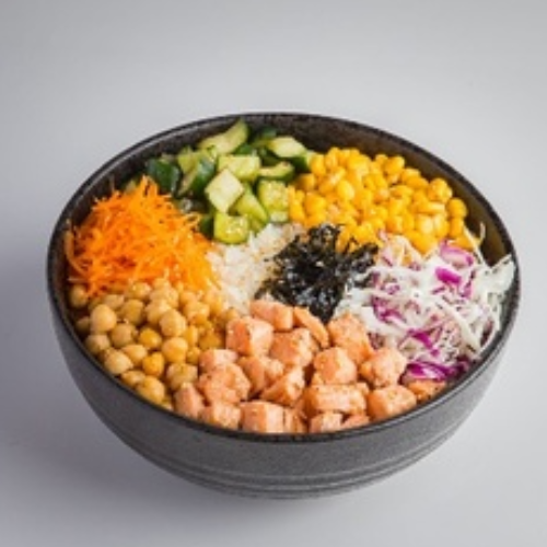 Soy Citrus Salmon Bibimbap