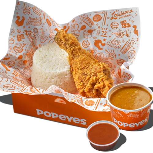 Poppy Power Chicken Rice Box + Large Mashed Potato