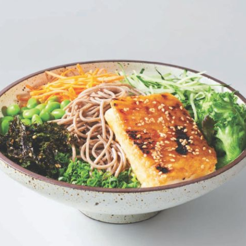 Miso Halibut Soba