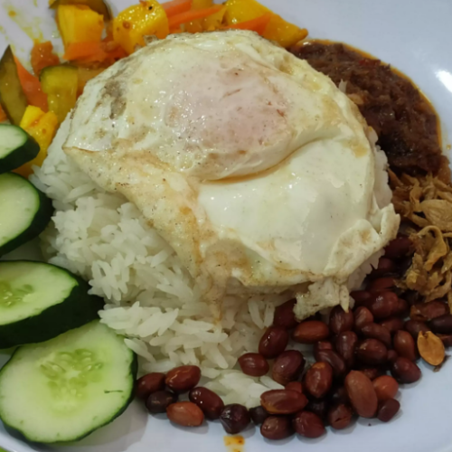 Curry Chicken Nasi Lemak
