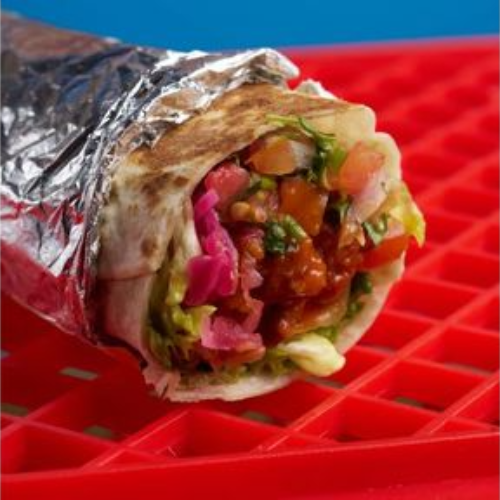 Pulled Tomato Stewed Pork Burrito