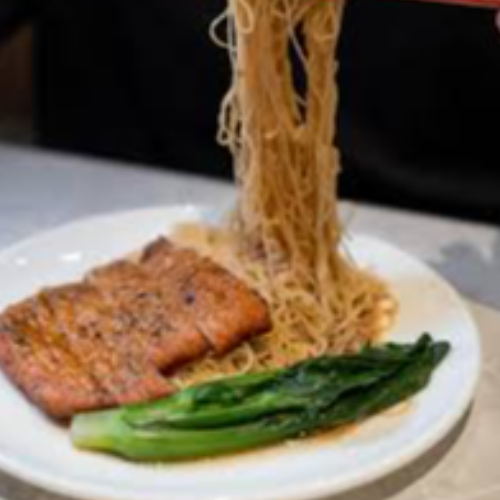 排骨面（干）—Pork Chop Noodle Dry