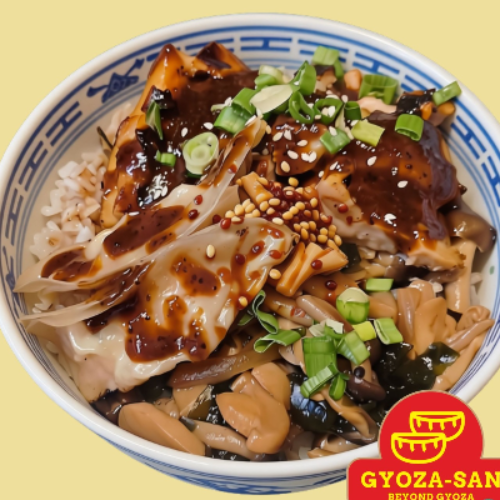 Grilled Chicken Black Pepper Zenbu-Don