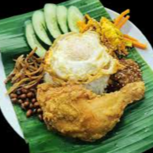 Chicken Drumstick Nasi Lemak