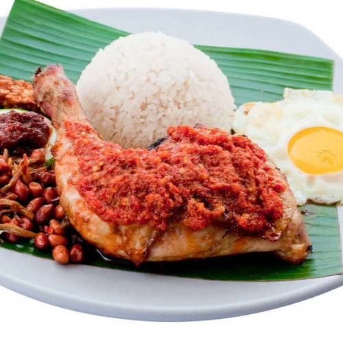 Nasi Lemak Ayam Taliwang Set 