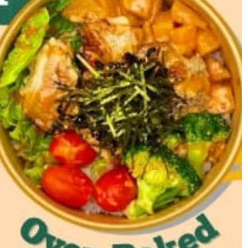 Baked Chicken Salad Bowl