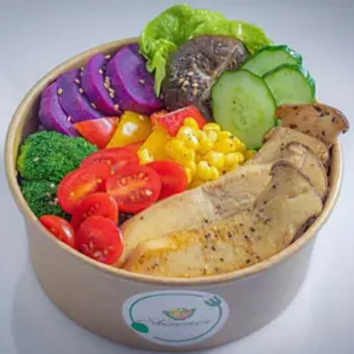 Vegatables w/ Brown rice