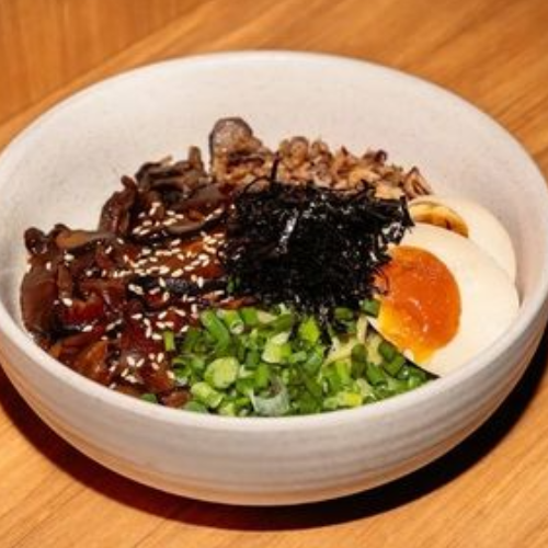 Miso Mushroom Noodles