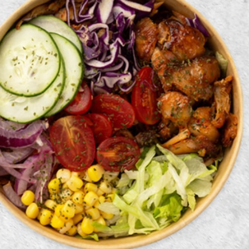 Salad Bowl [Beef] (Kebab King - Oxley Tower)